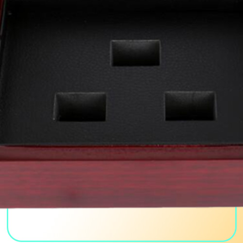 Fine den Ring Display Case Wooden Boxes 2 3 4 5 6 Holes To Choose Rings Box