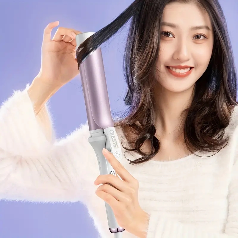 Portable Hair Curler for Professional Hair Styling at Home - DIY Hair Rolling Iron for Women