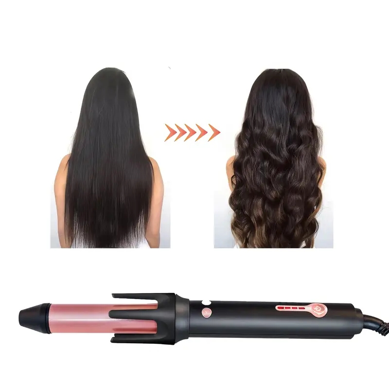 AugNymve Electric Curling Iron - Fluffy Curls with No Damage to Hair - Negative Ions for Healthy Hair