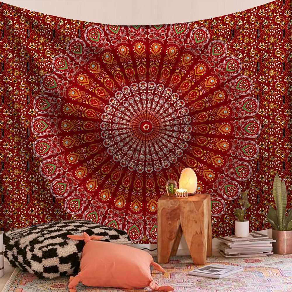 Tapestries Tapestry Wall Hanging Sandy Beach Throw Rug Blanket Camping Tent Travel Mattress Tapestries R230812