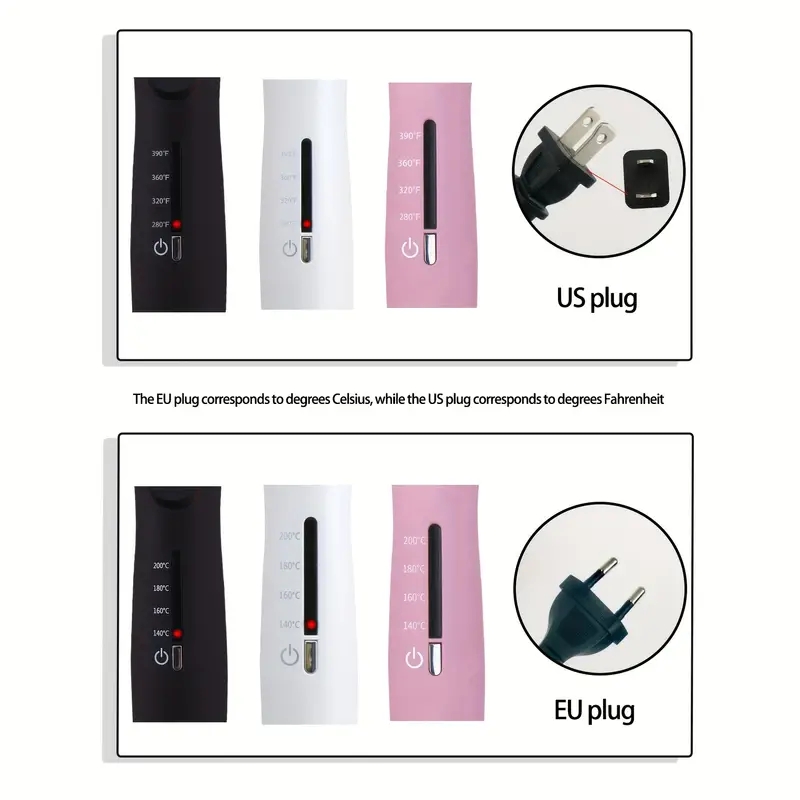 Professional 32mm Hair Curling Iron with Gloves and Clips - Multifunctional Hair Styling Tool for Curly Hair - Perfect for Salon-Quality Results at Ho
