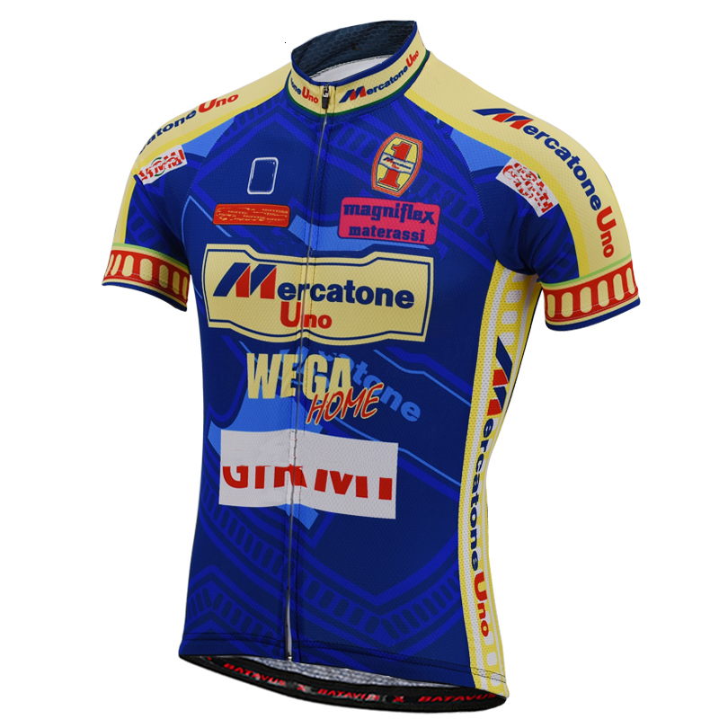 Cycling Jersey Sets Men's Retro Cycling Jerseys Bike Kit Yellow Pink Shirt Short Sleeve Sets Bicycle Clothing Bib Pants Ride Wear 230811 - view 4