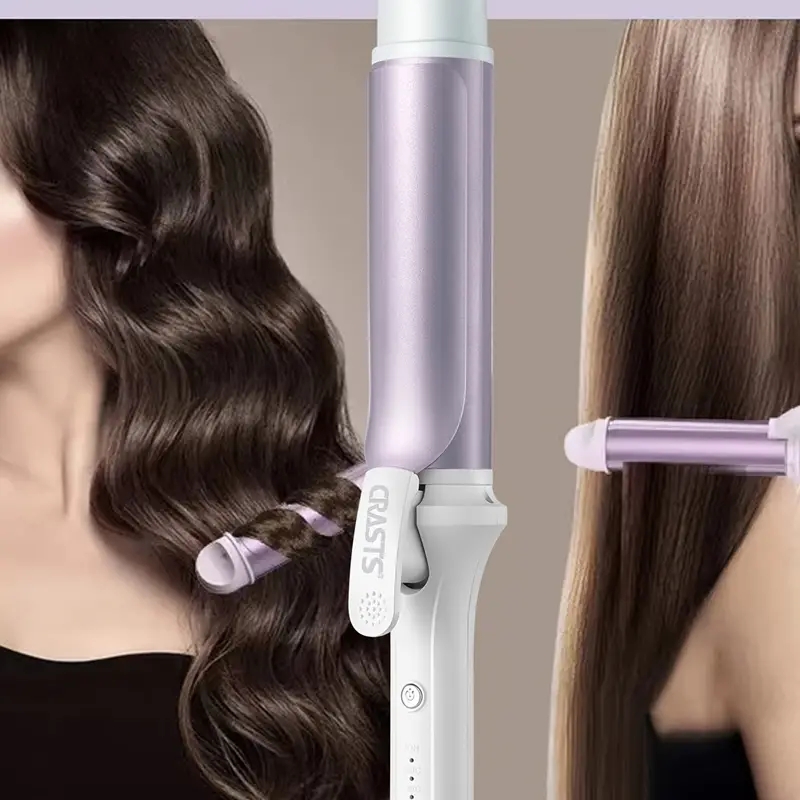 Portable Hair Curler for Professional Hair Styling at Home - DIY Hair Rolling Iron for Women