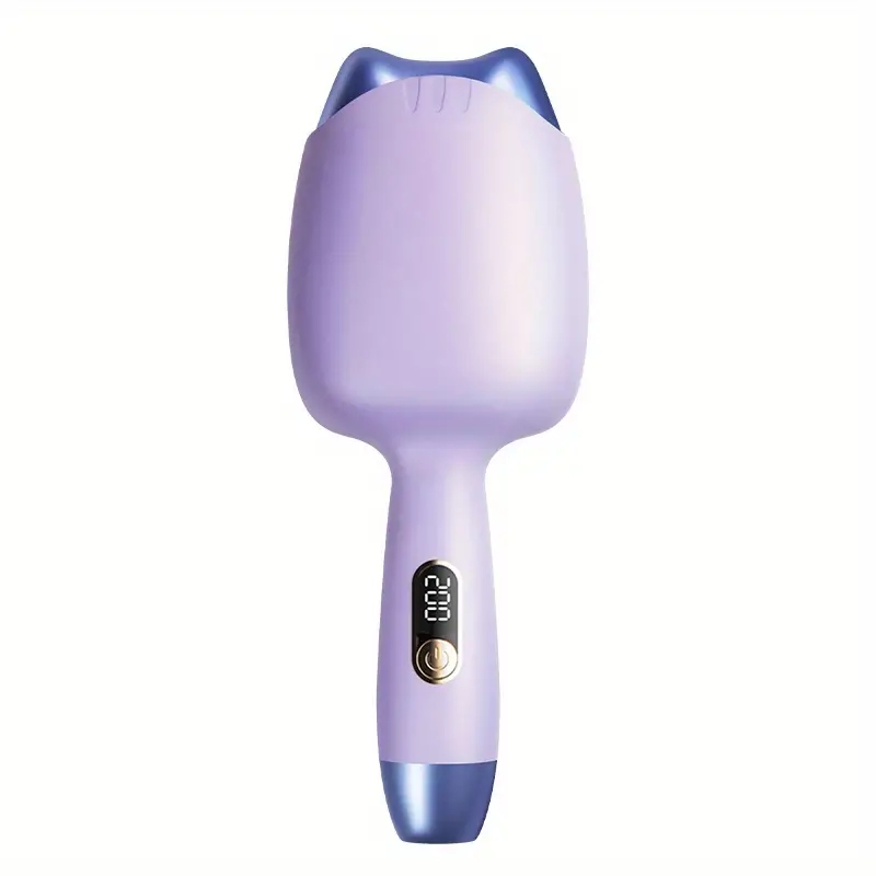 Egg Curling Iron Hair Waving Iron With Three Adjustable Temperate Digital Display Small And Portable Curling Iron Suitable For Home Travel