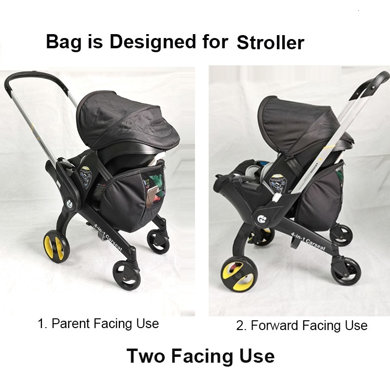 Stroller Parts Accessories Foofoo Car Seat Storage Bag Baby Stroller Accessories Shopping Bag for Doona Stroller Travel Bag 230812
