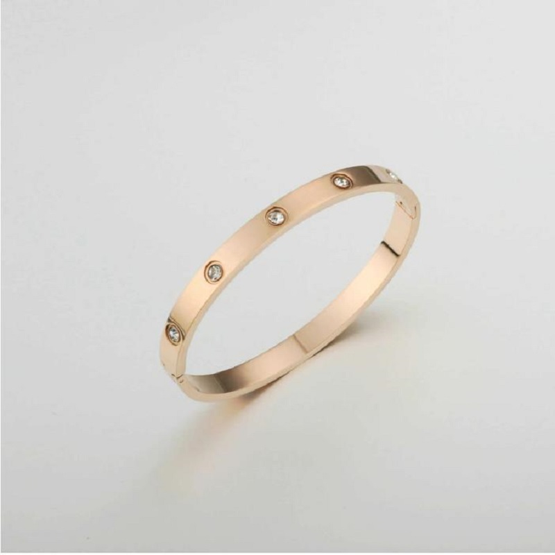 end luxury screwdriver High love bracelet Fashion unisex cuff bracelet 316L stainless steel plated 18K gold jewelry 2023