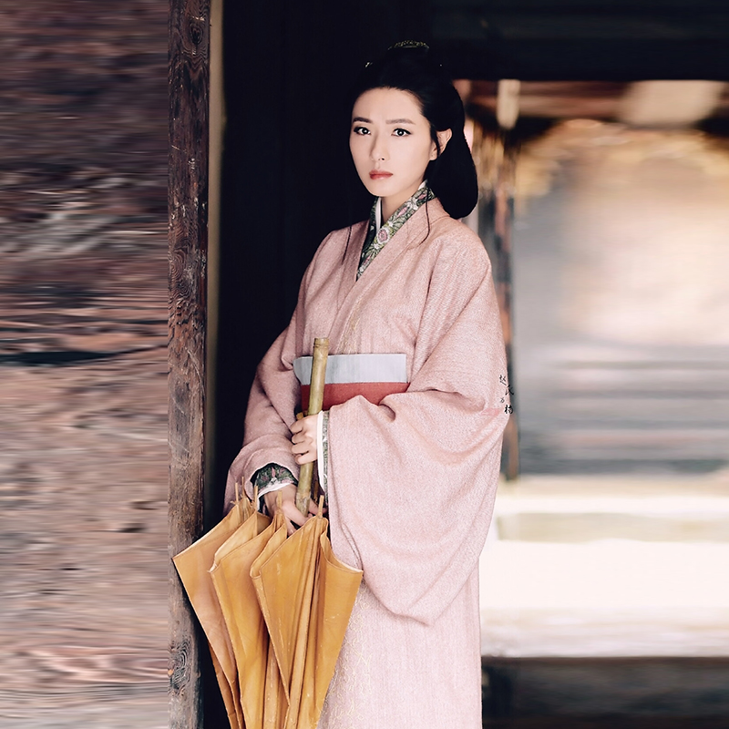 Film TV Trend Ancient Costume Three Kingdoms Secret Same Style Hanfu Qin Dynasty Women Cotton Hemp Queen Performance Garment