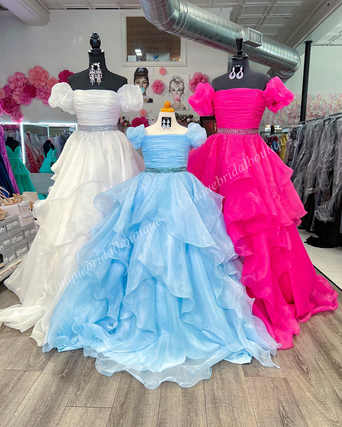 Coral Ballgown Girl Pageant Dress 2024 Puff Sleeve Ruffle Layer Little Kid Birthday Formal Party Gown Infant Toddler Teens Tiny Young Junior Miss Ligh