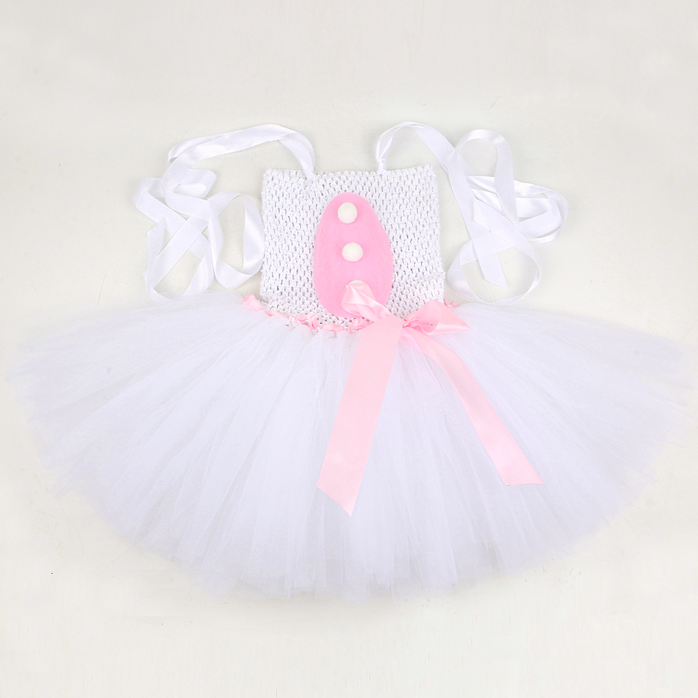 Girl's Dresses Baby Girls Easter Bunny Tutu Dress for Kids Rabbit Cosplay Costumes Toddler Girl Birthday Party Tulle Outfit Holiday Clothes 23081