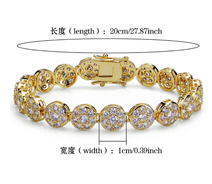Sophisticated Matching Couple's Tennis Style Bangle Set Durable Gold and Silver Plated Jewels Embellished with Charming CZ Gemstones