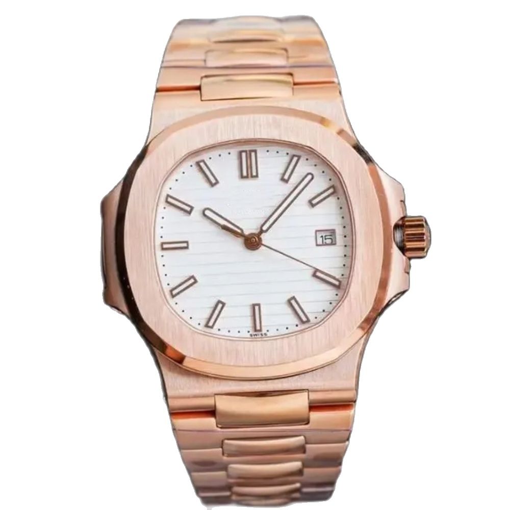 High Quality Top Brand 2023 U1 AAA Luxury Patekpli Mens Watch Steel Mesh Band With Date Waterproof Wristwatch Men Designer Movement Watches Montre Luxe Free Shipping