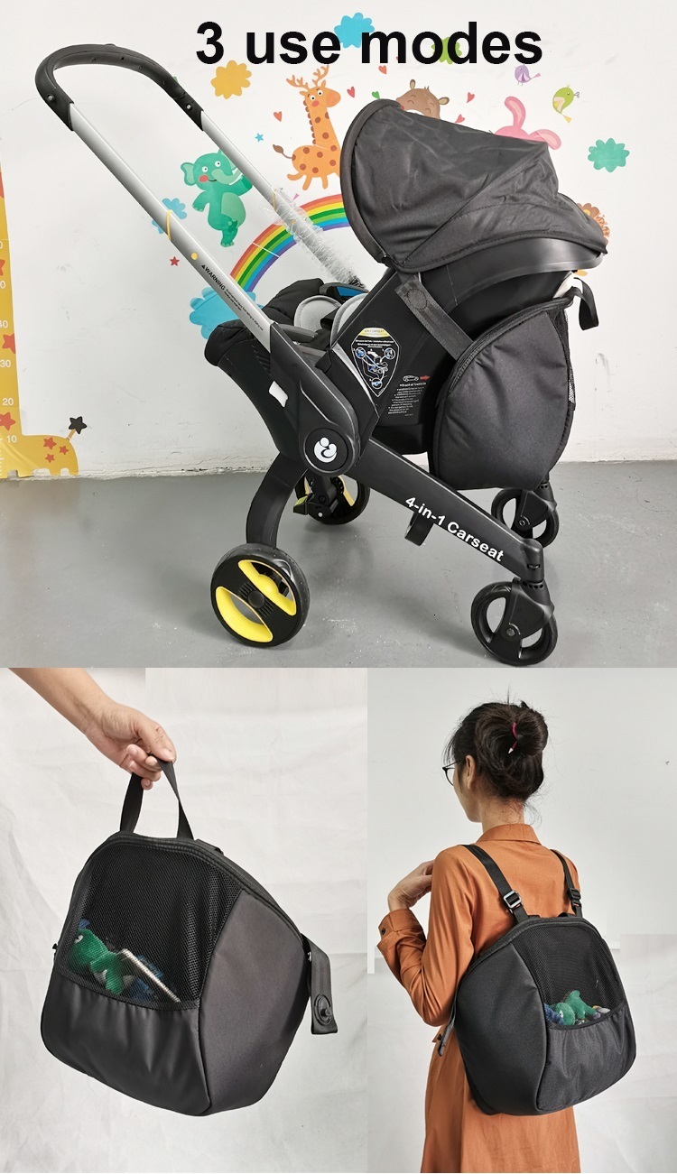 Stroller Parts Accessories Foofoo Car Seat Storage Bag Baby Stroller Accessories Shopping Bag for Doona Stroller Travel Bag 230812
