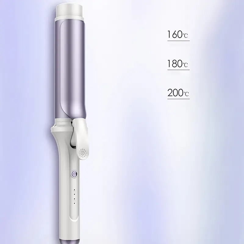 Get Salon-Quality Curls with SONOFLY 40mm Negative Ion Ceramic Hair Curler - 3 Temperatures & Fast Heating!