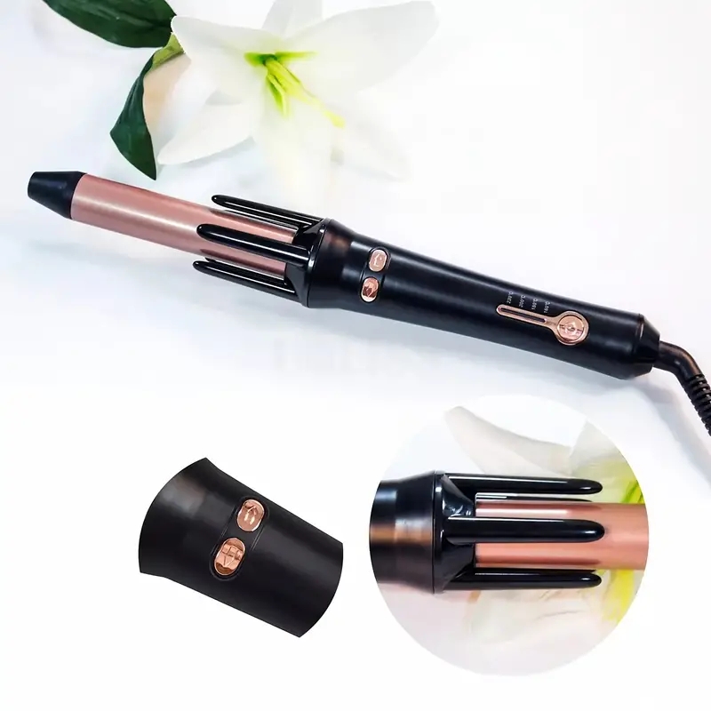 AugNymve Electric Curling Iron - Fluffy Curls with No Damage to Hair - Negative Ions for Healthy Hair