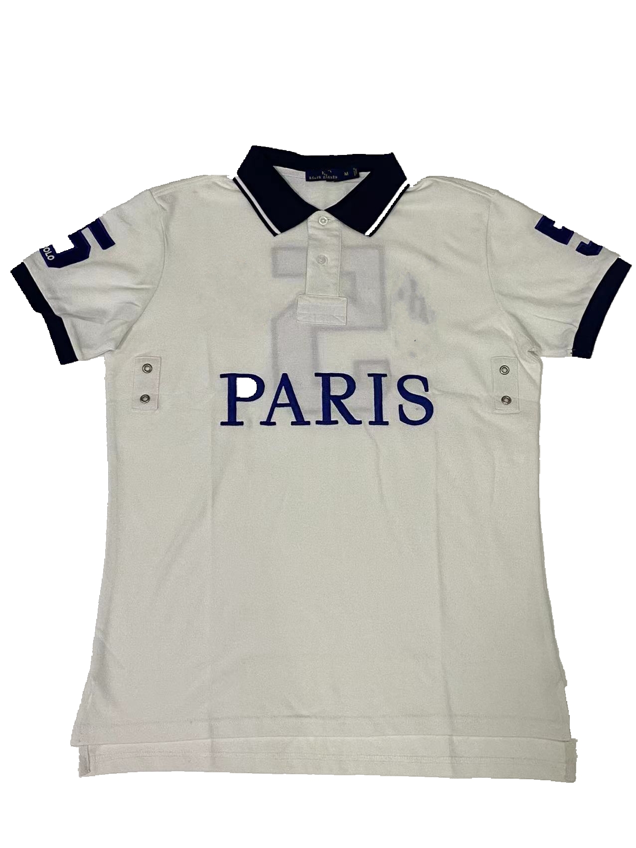 Wholesale 2148 Summer New Polos Shirts European and American Men's Short Sleeves CasualColorblock Cotton Large Size Embroidered Fashion T-Shirts S-2XL