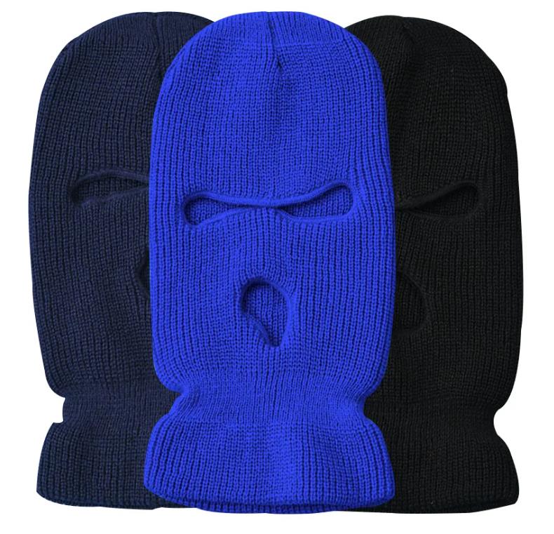 Army Tactical Mask 3 Hole Full Face Mask Ski Mask Winter Cap Balaclava Motorbike Motorcycle Helmet Full Helmet