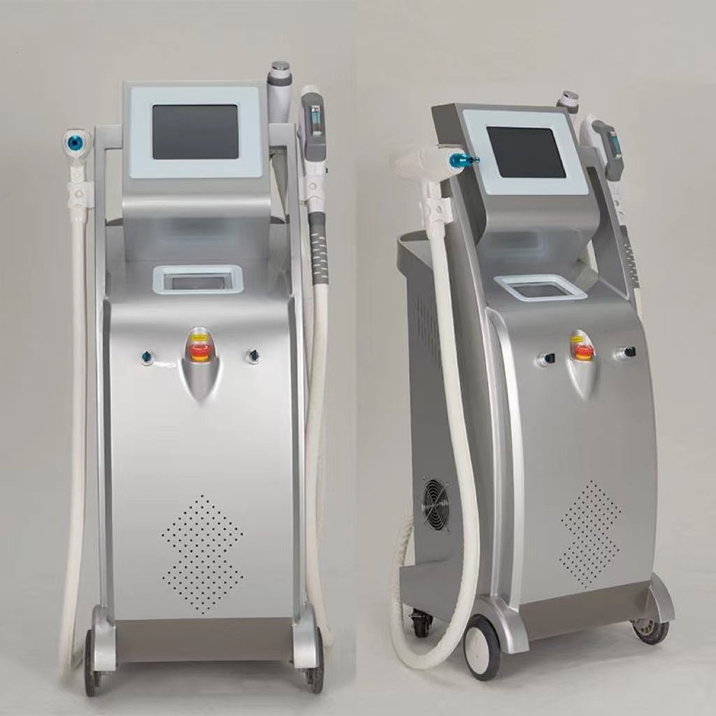 3 IN 1 nd yag laser/laser tattoo removal machine price with IPL OPT Hair Removal RF Skin Rejuvenation Face Lift System