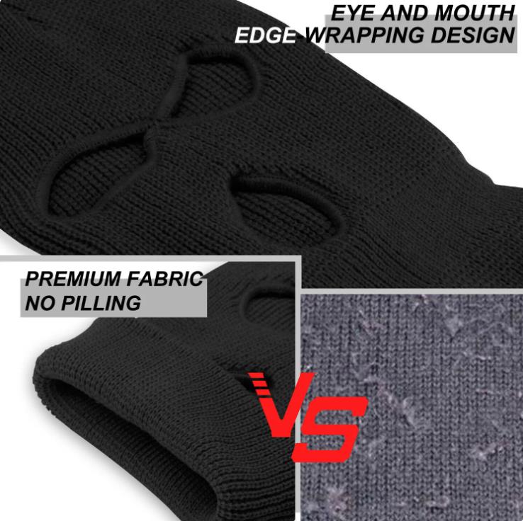 Army Tactical Mask 3 Hole Full Face Mask Ski Mask Winter Cap Balaclava Motorbike Motorcycle Helmet Full Helmet