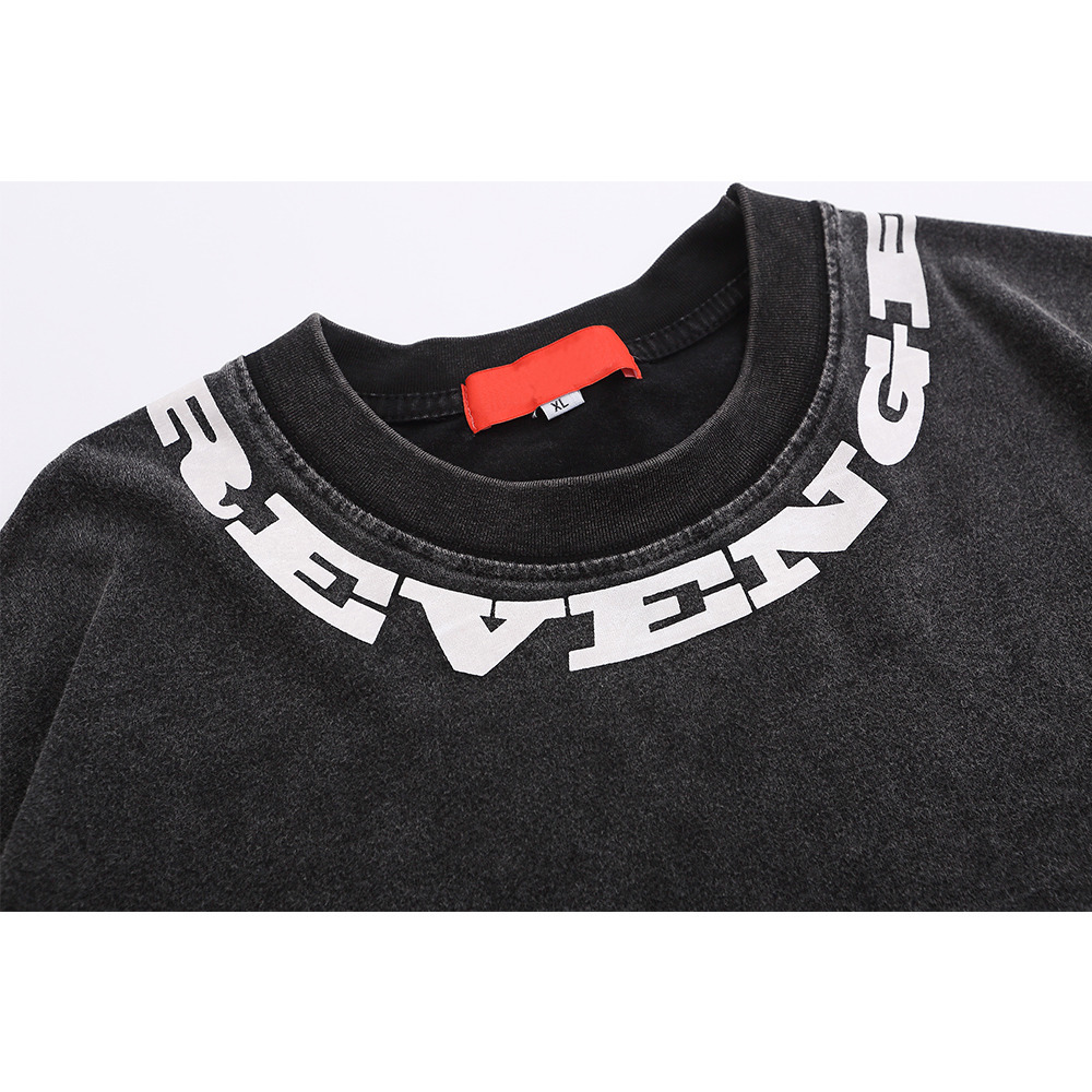 Men's T-Shirts Graphic Printed Washed Cotton Men's T-shirt Summer Off Shoulder Shirts Harajuku Man Hip Hop Streetwear Oversized Loose Top Te
