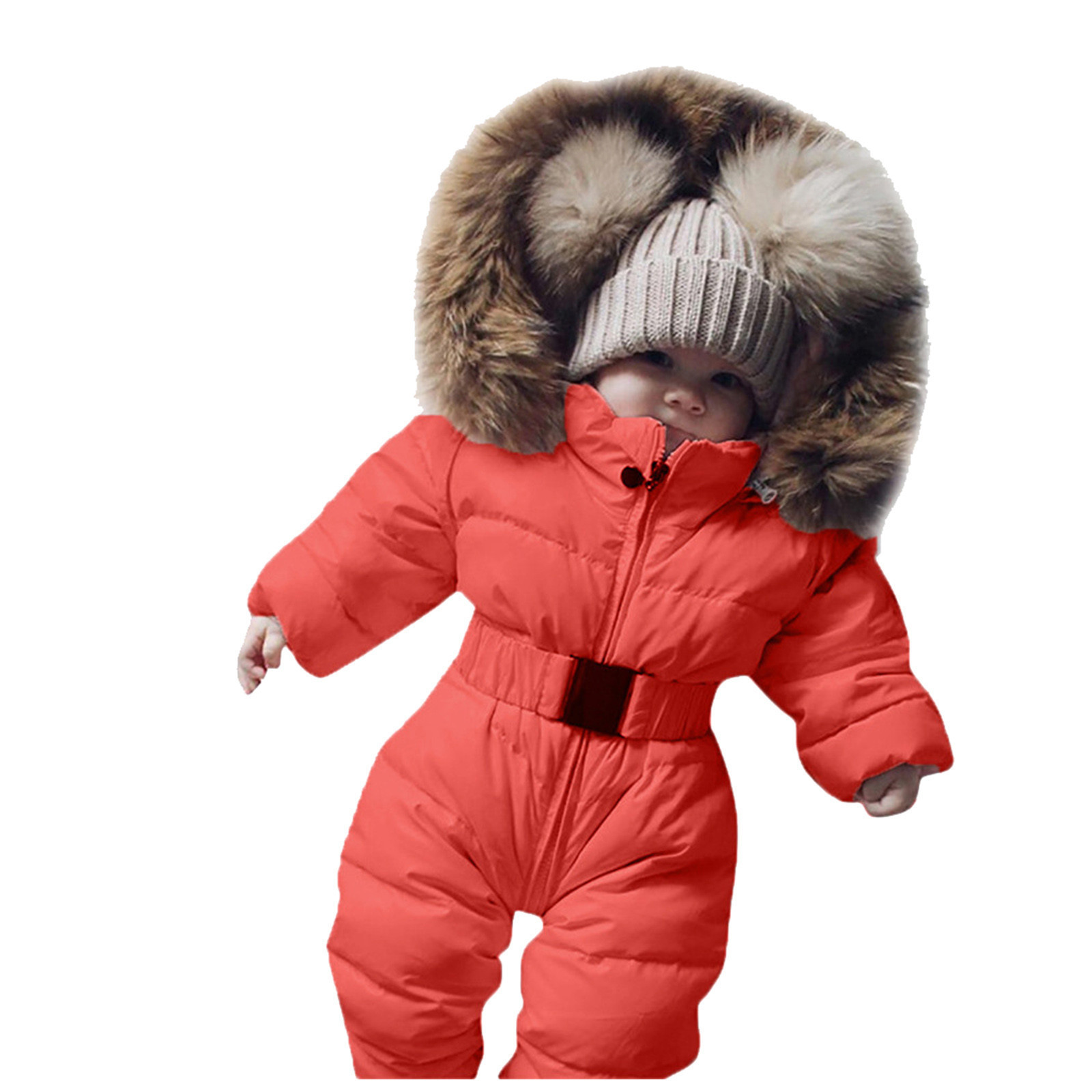 Rompers Winter clothes Infant Baby Snowsuit Boy Girl Romper Jacket Hooded Jumpsuit Warm Thick Coat Outfit Kids Outerwear Infant Clothing 230812