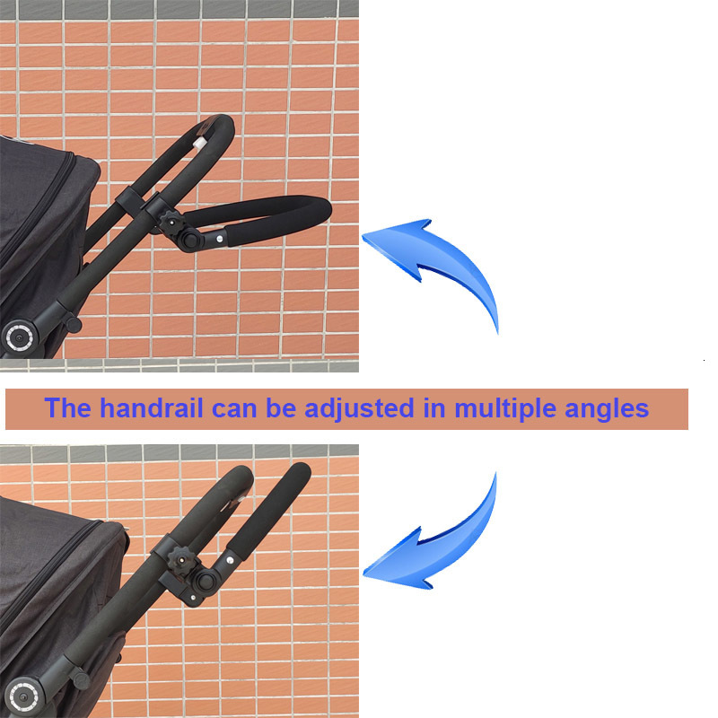 Stroller Parts Accessories Baby Stroller Accessories Extend Handle Hailrail Bumper For YOYO Cybex Eezy S/S/Twist 230812