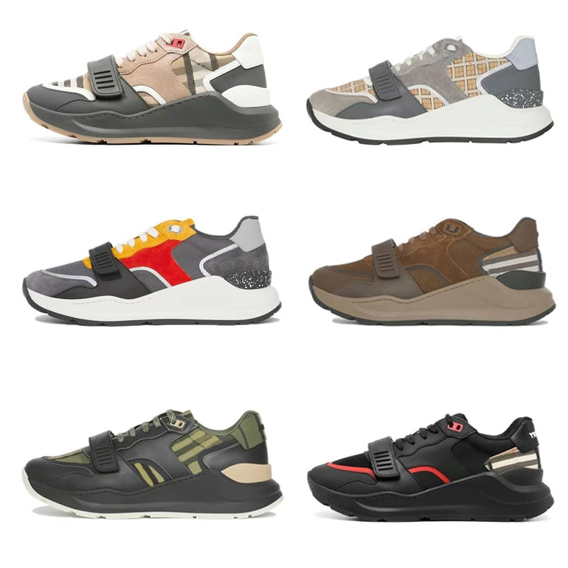 Men Shoes Autumn and Winter New Products Classic Plaid Sneakers Cotton Plaid Rubber Outsole Comfortable Lightweight Sneakers