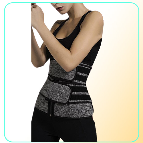 Cheap Waist Trainer Women Slimming Sheath Tummy Reducing Shapewear Belly Shapers Sweat Body Shaper Sauna Corset Workout Trimmer Be
