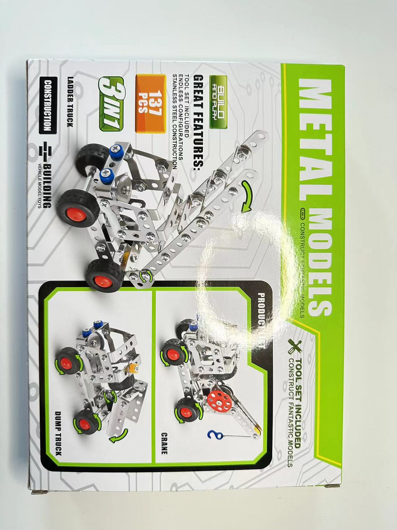 CNC Factory Sales metal After splicing it will be used to hang things outdoors Convenient educational toy for kids e74