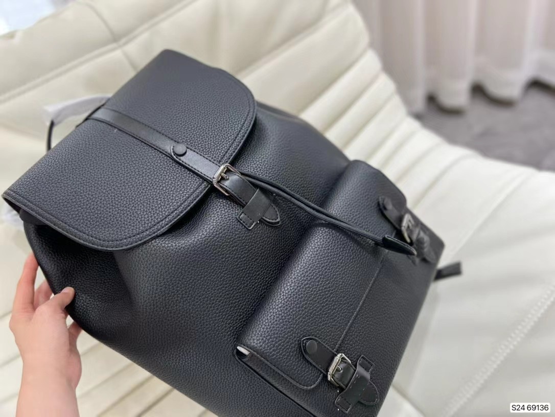 Men's backpack casual business travel multi-purpose business trip simple all-match wear-resistant backpack super large capacity shopping bag lugg