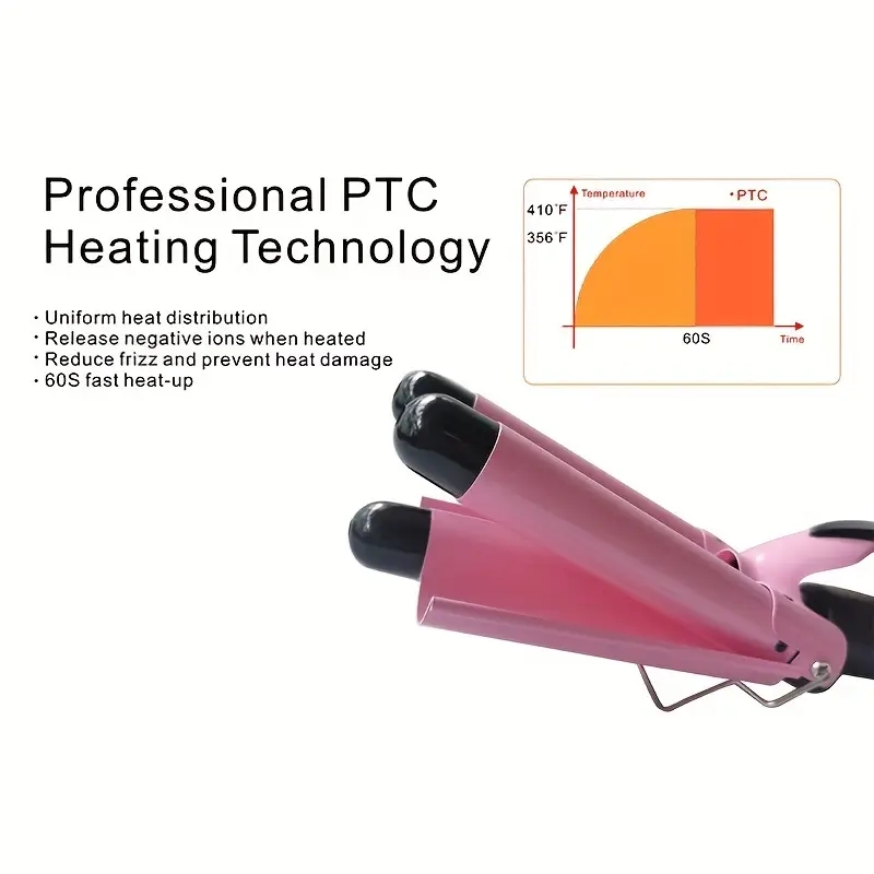 3 Barrel Curling Iron Hair Crimper Professional Hair Curling Wand Waves Curling Iron Hair Styling Tools
