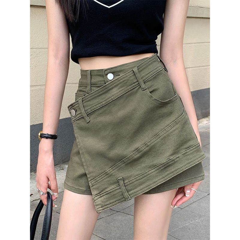 Women's Shorts Plus Size Women's Casual Shorts Summer Solid High Waist Shorts Clothes for Women Shorts Cargo Pants Women's Clothing 230