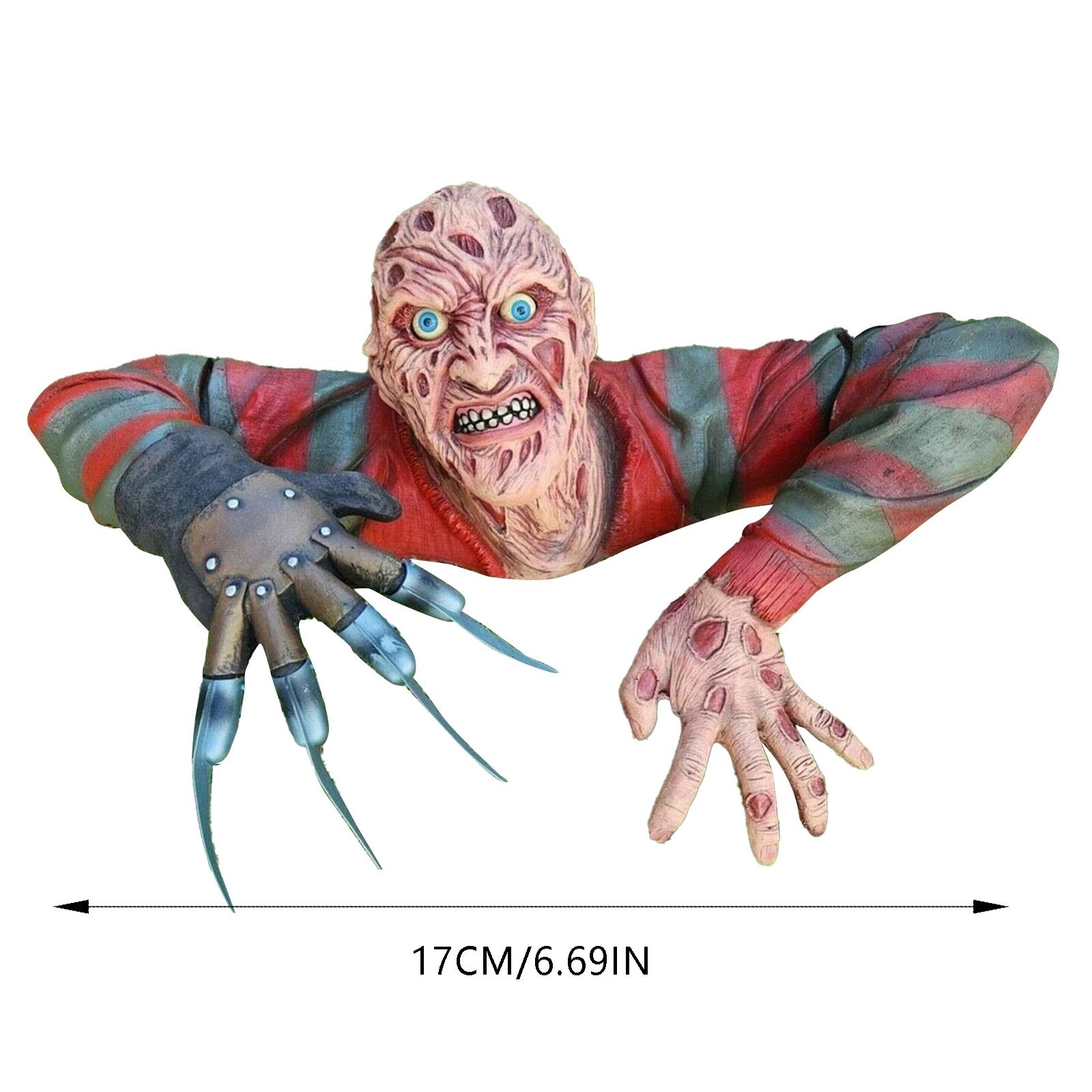 Decorative Objects Figurines Ruby's Elm Street Nightmare Krueger Tomb Walker Decor Halloween Christina Horror Decoration Gift Move Figure 322515c