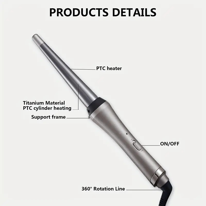 Professional Hair Curling Iron - Create Salon-Style Curls at Home with This Easy-to-Use Styler!