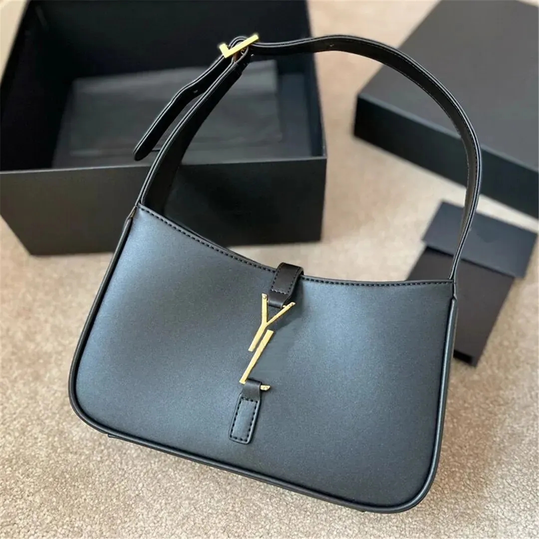 2023 Designer Shoulder Bag Underarm Bag Women's Baguette Leather Bag Hobo Handbag Pink Designer Bag Crocodile Print purse Black satchel Saddle Bag