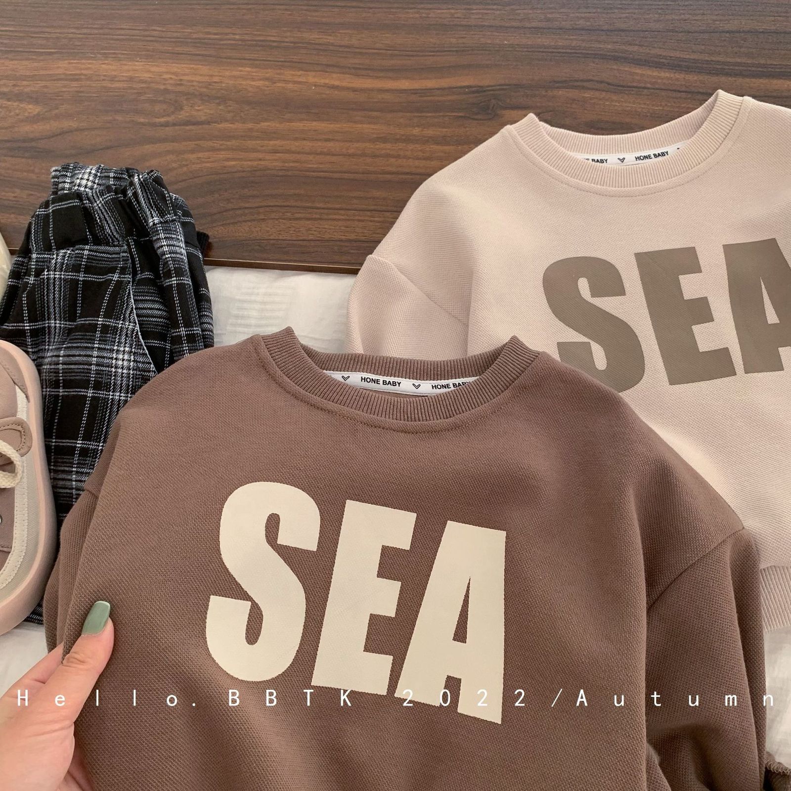 Hoodies Sweatshirts Autumn Girls Boys Casual O Neck Sweatshirts Baby Kids Children Long Sleeve Shirt 230814