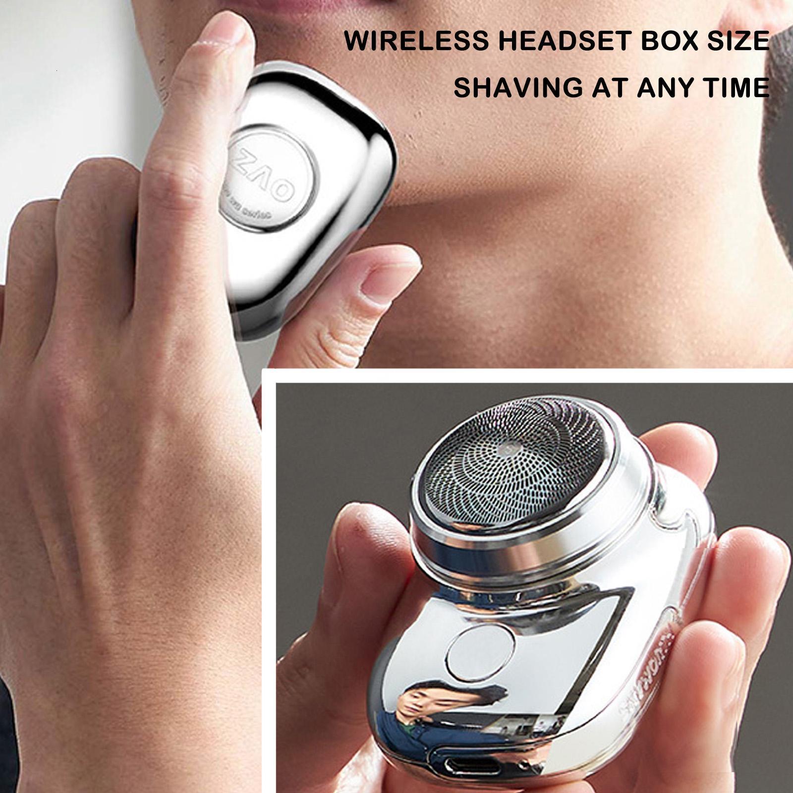 Electric Shavers Mini Electric Shaver Beard Trimmer Razor Portable Mini Shaver Reciprocating Shaving USB Charge Shaver For Men Razor 230814