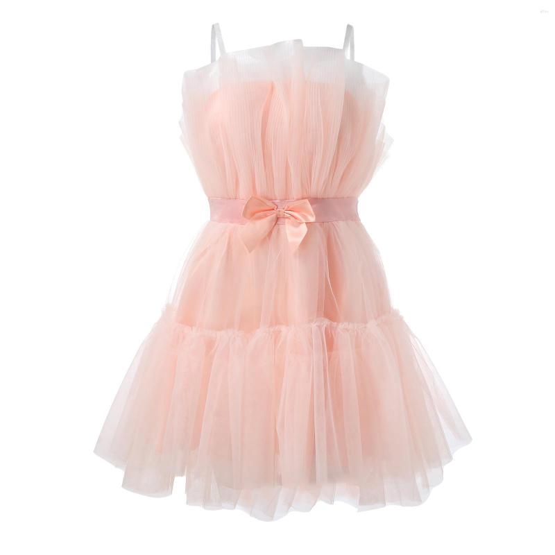Casual Dresses Off Shoulder Frill Trim Sheer Mesh Swing Dress Women Bow High Waist Mini Fluffy Skirts Strapless Sexy Ruffles Evening