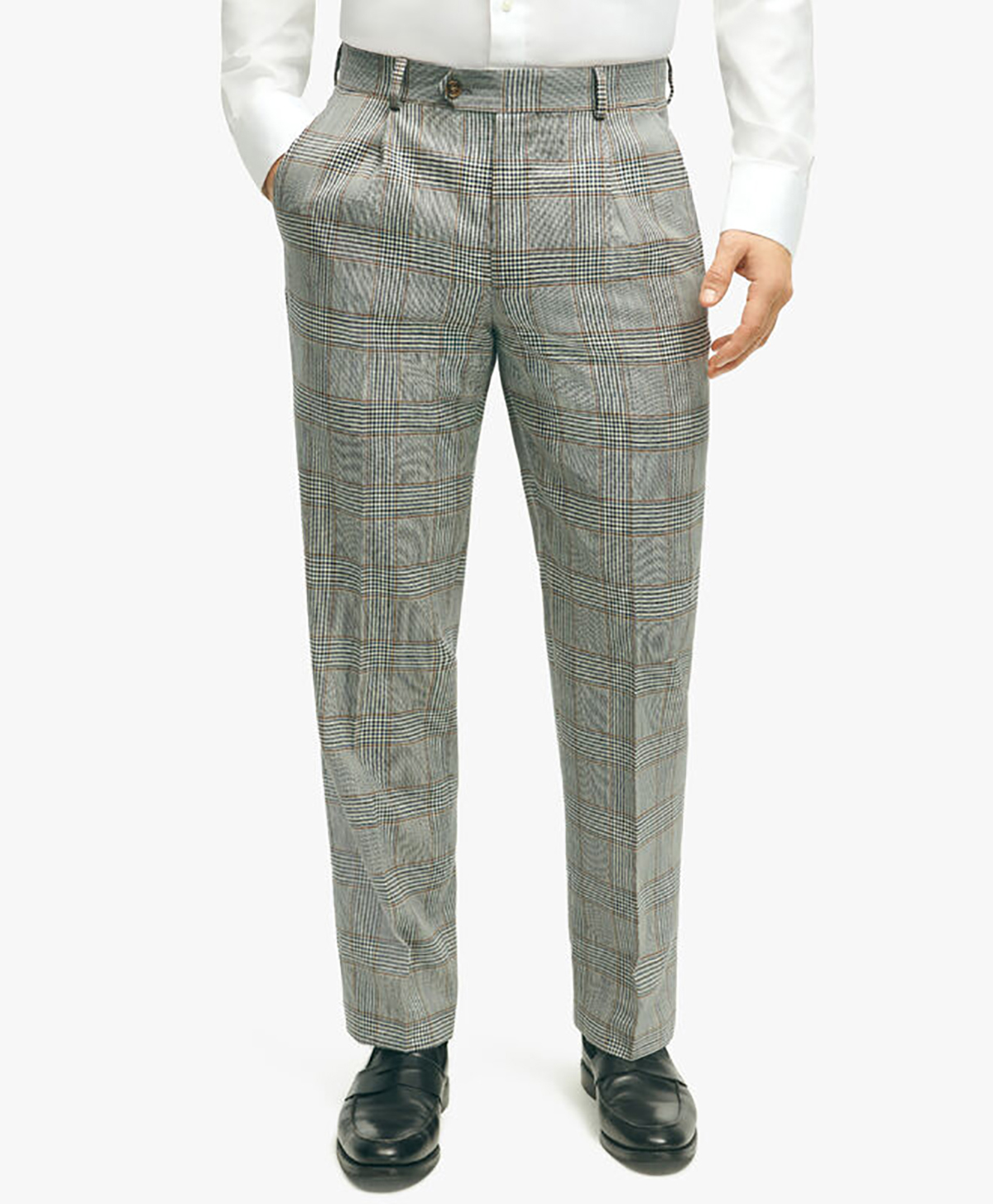 Plaid Classic Men Suits For Wedding Notched Lapel Groom Wear Slim Fit Tuxedos Business Office 2 Pcs Customize Jacket With Pants