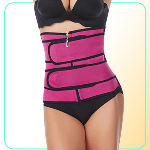 Cheap Waist Trainer Women Slimming Sheath Tummy Reducing Shapewear Belly Shapers Sweat Body Shaper Sauna Corset Workout Trimmer Be