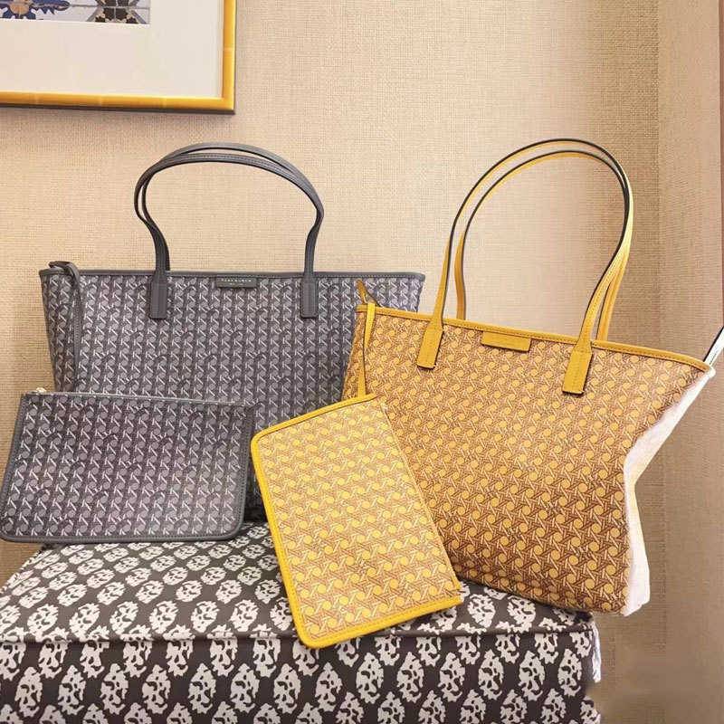Designer Bag 2024 Early Launch TB New Medium Large Capacity Zipper One Shoulder Handheld Tote Women's