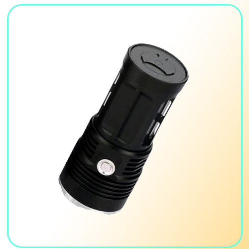 42000 lumens Flashlight 12T6 LED Outdoor high Power waterproof Flash Light for Fishing with 418650 Batterycharger