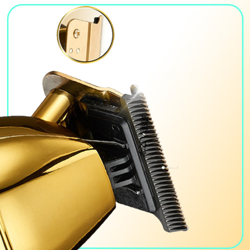 Cordless Professional Hair Clipper Barber Shop For Men Electric Haircut Machine Revised To Andis T-outliner Blade USB Charging