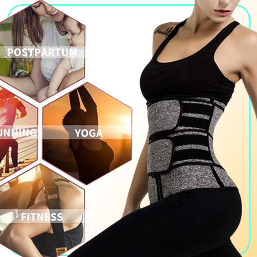 Cheap Waist Trainer Women Slimming Sheath Tummy Reducing Shapewear Belly Shapers Sweat Body Shaper Sauna Corset Workout Trimmer Be