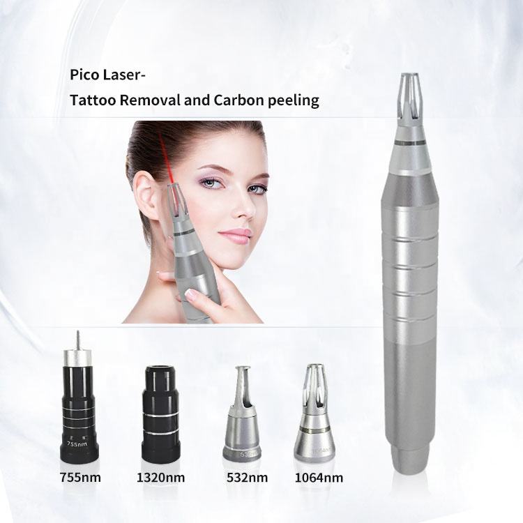 Portable 2 in1 OPT Hair Removal Machine Picosecond Pico Laser Tattoo Pigment Removal IPL Permanent Hair Remover Eyebrow Face Whitening Equipment Pore 