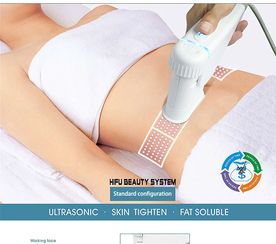 Newest Korea 12 Lines Machine Face Body 4d Hifu Anti wrinkle 5d Hifu Body Portable Mini Smas Lift Hifu Face Machines