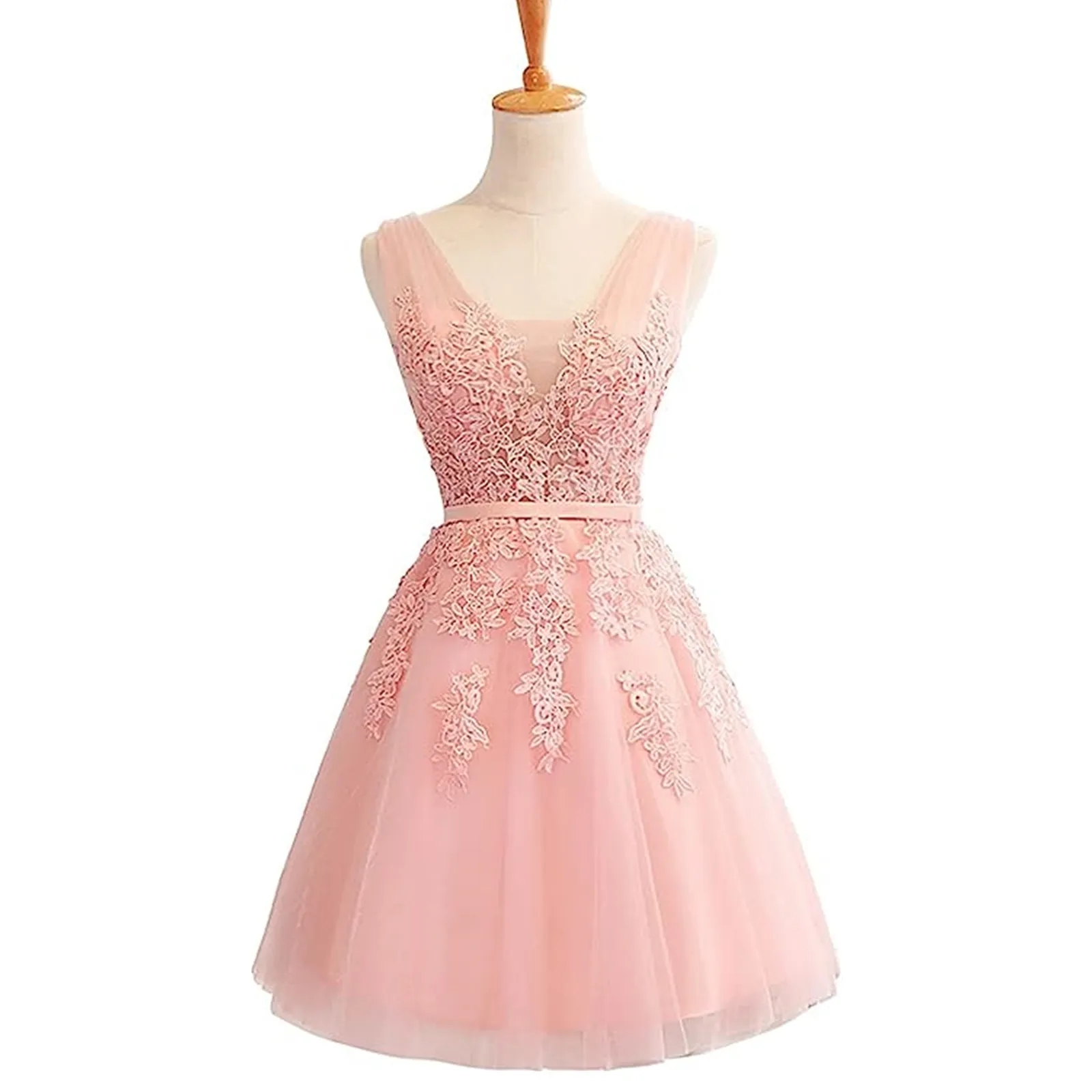 New Arrival Short/Mini Bridesmaid Dresses Tulle Homecoming Dresses 2024 With Lace Vestidos Cortos Special Occasion Graduation Gowns