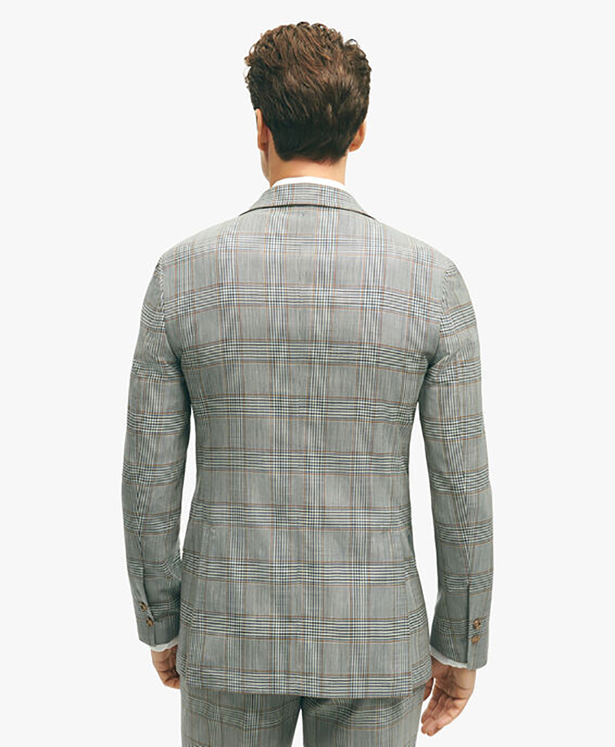 Plaid Classic Men Suits For Wedding Notched Lapel Groom Wear Slim Fit Tuxedos Business Office 2 Pcs Customize Jacket With Pants