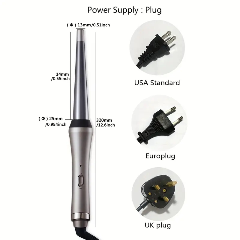 Professional Hair Curling Iron - Create Salon-Style Curls at Home with This Easy-to-Use Styler!