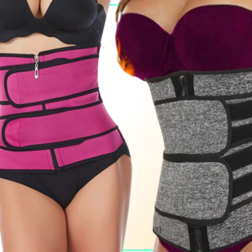 Cheap Waist Trainer Women Slimming Sheath Tummy Reducing Shapewear Belly Shapers Sweat Body Shaper Sauna Corset Workout Trimmer Be