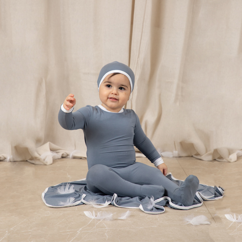 Clothing Sets kids clothes 2023 summer modal baby boy girl set pjs soft stretchy 230814